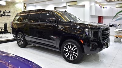 GMC Yukon AT4 EXCELLENT DEAL for our GMC Yukon AT4 ( 2023 Model ) in Black Color GCC Specs