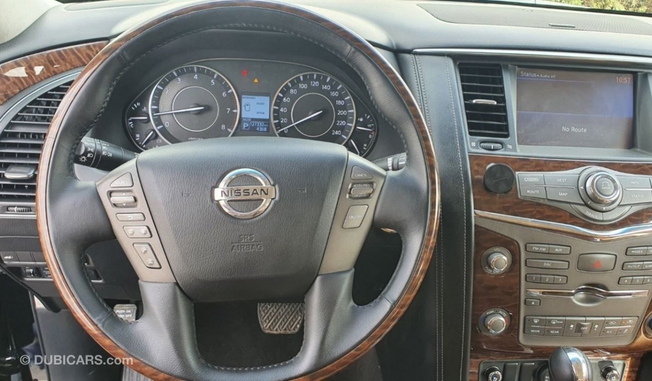 نيسان باترول SE بلاتينوم SE بلاتينوم SE بلاتينوم AED 2270/- month FULL OPTION NISSAN  PLATINUM 2015 V8 UNLIMITED 