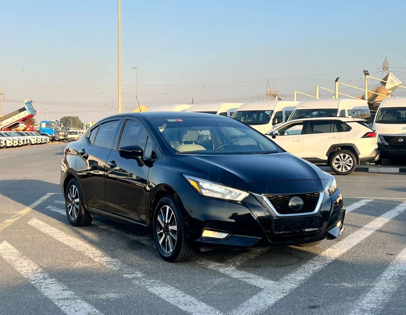 Nissan Sunny 2022 Nissan Sunny 1.6L V4  GCC - FWD  - Full Option - Radar & Sensor 360* CAM - Agency Serviced