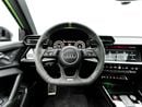 Audi RS3 STD BUY NOW, PAY 2027 | THE BLACKLINE STANDARD | Audi Warranty + Service Contract 2028, GCC, LOW KM'