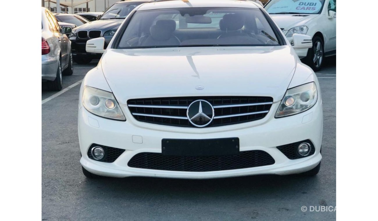 مرسيدس بنز CL 500 موديل 2010 خليجي فل مواصفات كراسي جلد ومثبت سرعه وتحكم كهربي كامل ونظام صوت ممتاز وكاميرا خلفيه ومدخ