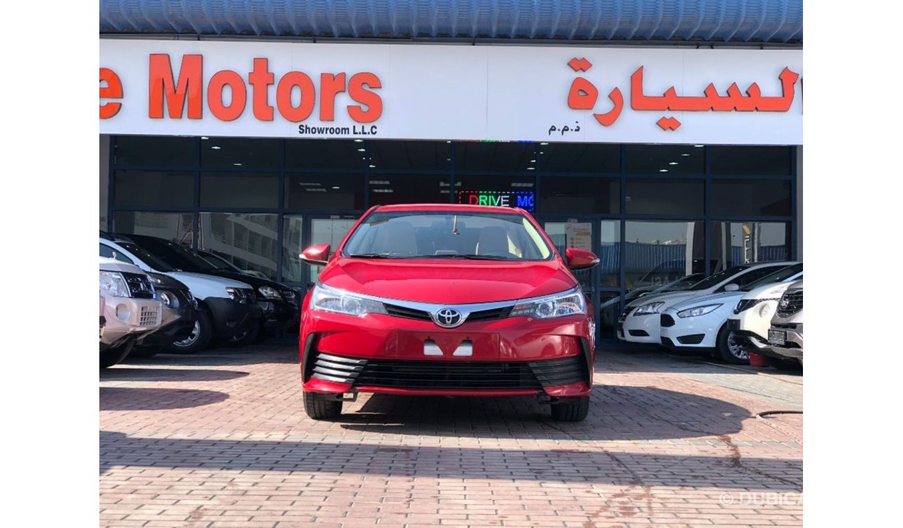 تويوتا كورولا ONLY 782X60 MONTHLY TOYOTA COROLLA 2018 1.6 LTR UNLIMMITED KM WARRANTY