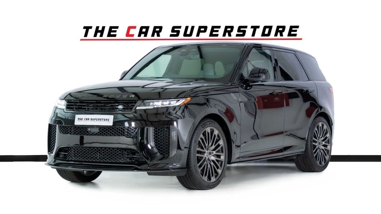 Land Rover Range Rover Sport Range Rover Sport SV Edition One-2 Years Warranty 2 Years Service Contract-Obsidian Black Color