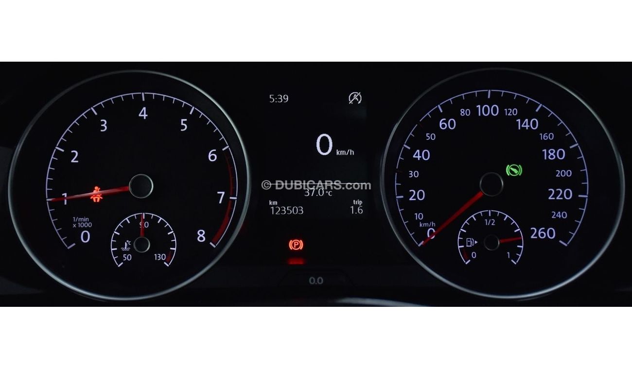 Volkswagen Golf EXCELLENT DEAL for our Volkswagen Golf TSi ( 2016 Model ) in Blue Color GCC Specs