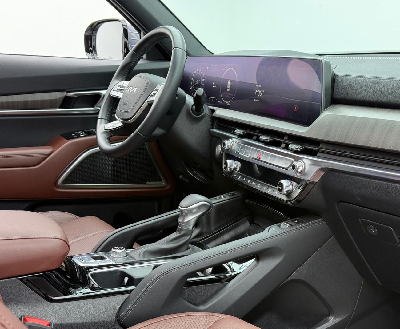 كيا تيلورايد 2025 Kia Telluride GT Line, 2030 Kia Warranty, 2028 Kia Service Pack, Low Km, 7 Seater, GCC