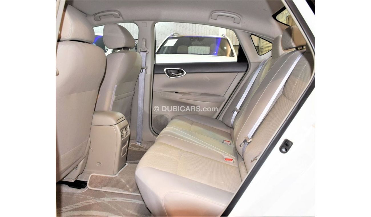 Nissan Sentra ORIGINAL PAINT ( صبغ وكاله ) FULL SERVICE HISTORY Nissan Sentra 2017 Model!! White Color! GCC Specs