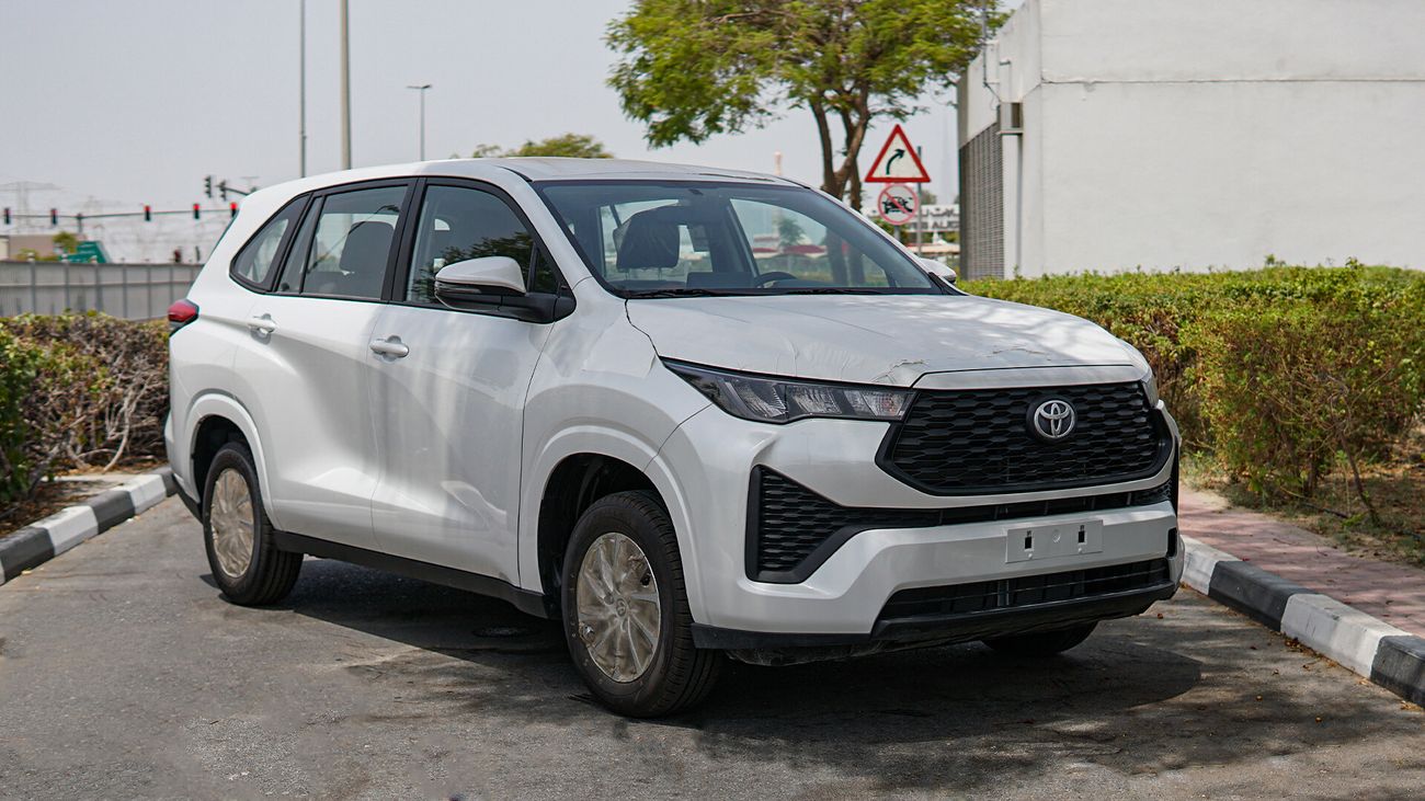 Toyota Innova 2024, PETROL 2.0L 0KM, GCC SPEC, 8-SEATERS, EXPORT PRICE