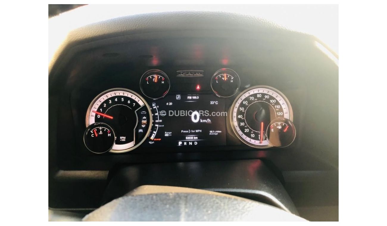 رام 1500 دودج رام بيك اب 4 ابواب وارد امريكا بحاله ممتازه