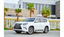 لكزس GX 460 Platinum | 2,330 P.M | 0% Downpayment | Full Option | Excellent Condition