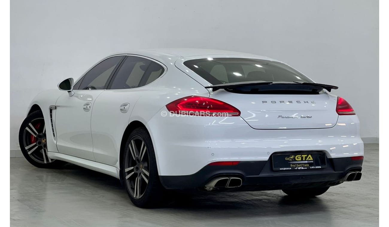 Porsche Panamera 2014 Porsche Panamera Turbo, Fully Loaded, GCC