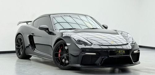 بورش كايمان 718 GT4 4.0L (414 HP) A/T 2023 Porsche 718 GT4 ,AL Nabooda Warranty ,Excellent Condition ,Korean