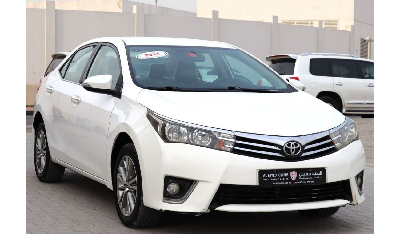 تويوتا كورولا SE+ تويوتا كورولا 2014 خليجي بحالة ممتازة