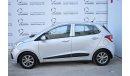 هيونداي i10 GRAND 1.2L GL 2016 GCC DEALER WARRANTY AND FREE INSURANCE