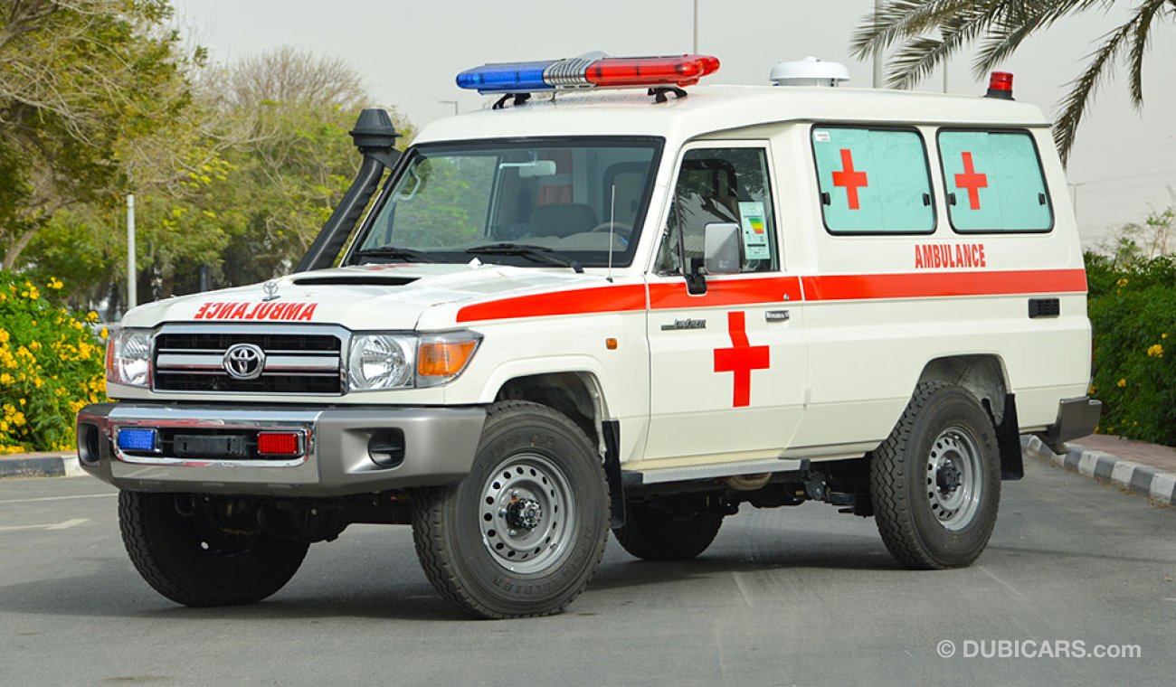 تويوتا لاند كروزر هارد توب LX 78 4.5 T-DSL , WITH AMBULANCE EQUIPMENT