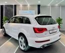 Audi Q7 TFSI quattro Sports Style Package 3.0L AMAZING WHITE AUDI Q7 S_LINE V6 || FULL OPINION || GCC || 7 S