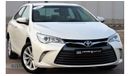 Toyota Camry Toyota Camry 2017, GCC, in excellent condition, No. 2 accidents, very clean from inside and outside