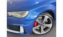 Audi RS3 TFSI quattro 2016 Audi RS3 Hatchback / Sepang Blue / Excellent Condition / Full Service History