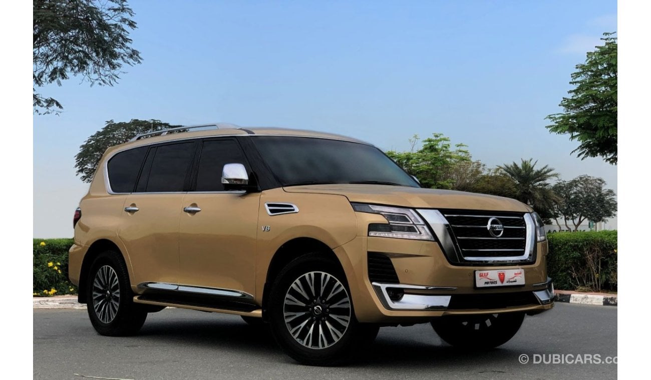 Nissan Patrol SE Platinum 5.6L-8 CYL-FULL OPTION-FACE LIFTED INTO 2020 WITH STARLIGHT ROOF-WITH EXCELLENT CONDITIO