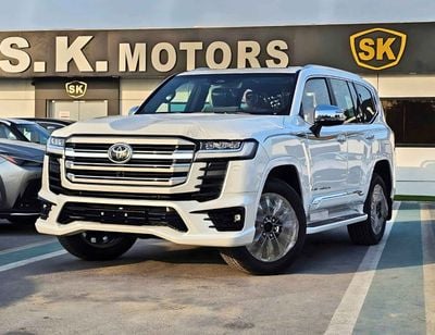 تويوتا لاند كروزر VXR-Z TWIN TURBO / 3.5L PETROL V6 4WD / RADAR / 12.3" DVD+JBL / HEADUP DISPLAY (CODE#LCVXRZOM)