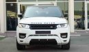 لاند روفر رانج روفر سبورت سوبرتشارج Land Rover Range Rover Sport Supercharged Agency Warranty Full Service History GCC