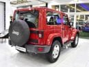 Jeep Wrangler EXCELLENT DEAL for our Jeep Wrangler Sahara ( 2014 Model ) in Red Color GCC Specs