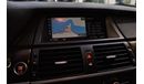 BMW X6 ORIGINAL PAINT ( صبغ وكاله ) BMW X6 xDrive35i ( 2008 ) Model!! in White Color! GCC Specs