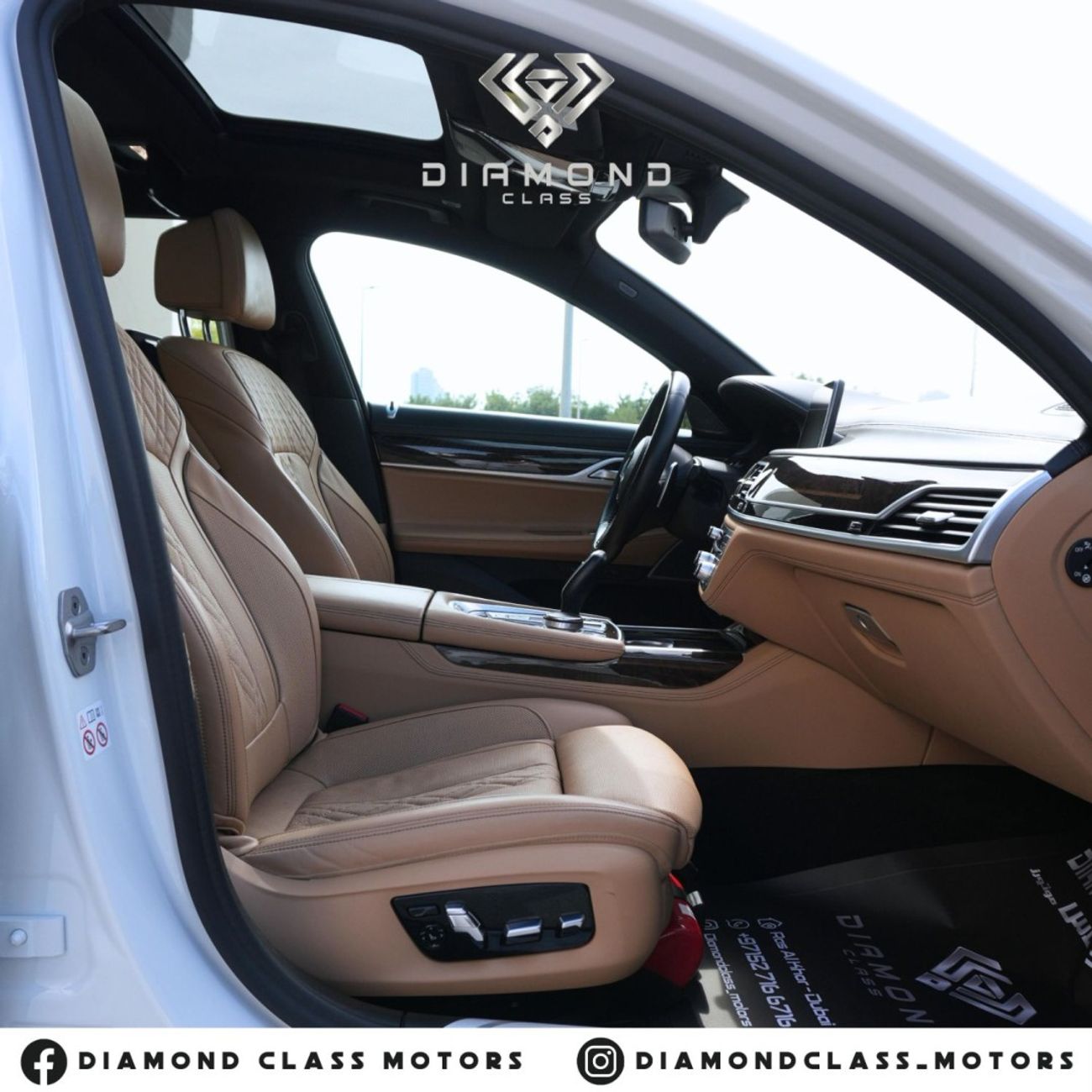 BMW 730Li Luxury M Sport Package 2.0L BMW 730Li  M-kit Top Option  Panoramic  2021 GCC  Under Warranty