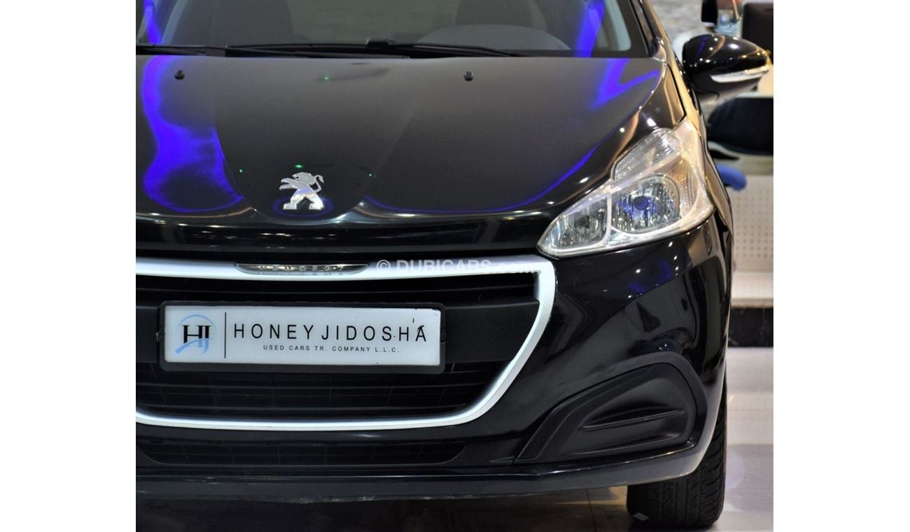 Peugeot 208 EXCELLENT DEAL for our Peugeot 208 2016 Model in Black Color GCC Specs
