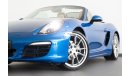 بورش بوكستر Std 2014 Porsche Boxster / Full Porsche History / Porsche Warranty