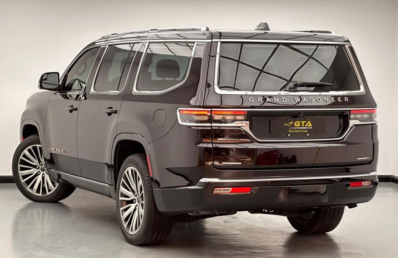 جيب واجونير 2023 Jeep Grand Wagoneer Series 3, 07/2028 Jeep Warranty, Jeep Full Service History, GCC