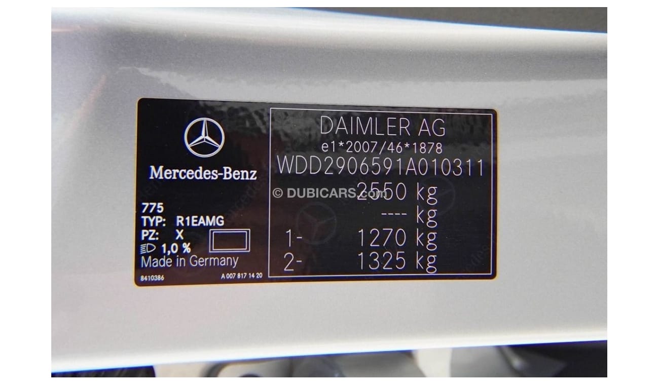 Mercedes-Benz AMG GT 43 Mercedes AMG GT 43  2020 German Spec Under Warranty