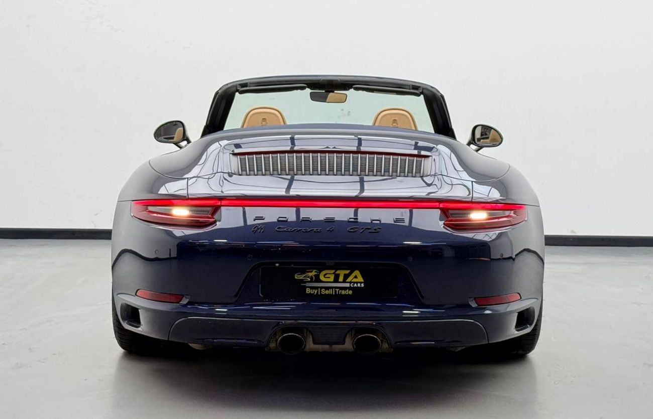 Porsche 911 CARRERA 4GTS 2018 Porsche 911 Carrera 4 GTS Cabriolet, Full Service History, Excellent Condition