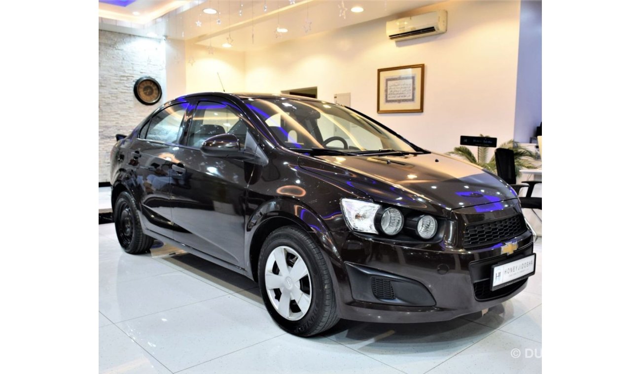 Chevrolet Sonic AMAZING Chevrolet Sonic 2015 Model!! in Brown Color! GCC Specs