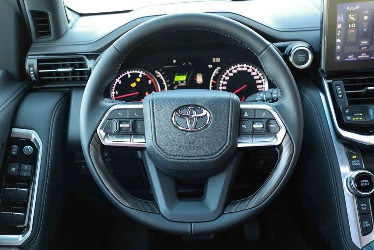 Toyota Land Cruiser 2024 TOYOTA LAND CRUISER VXR 3.3 - PRECIOUS WHITE PEARL inside RED | Export Only