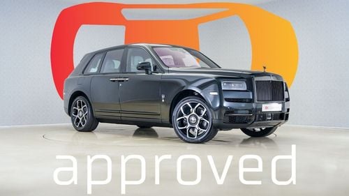 Rolls-Royce Cullinan | AED 23,612 PM | Up to 3 Years unlimited Warranty |