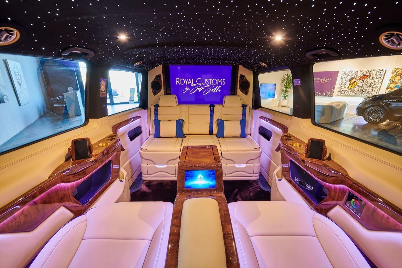 مرسيدس بنز V 300 “CELESTINE” – 1 Of 3 CONCEPT - Handcrafted by ROYAL CUSTOMS in Dubai