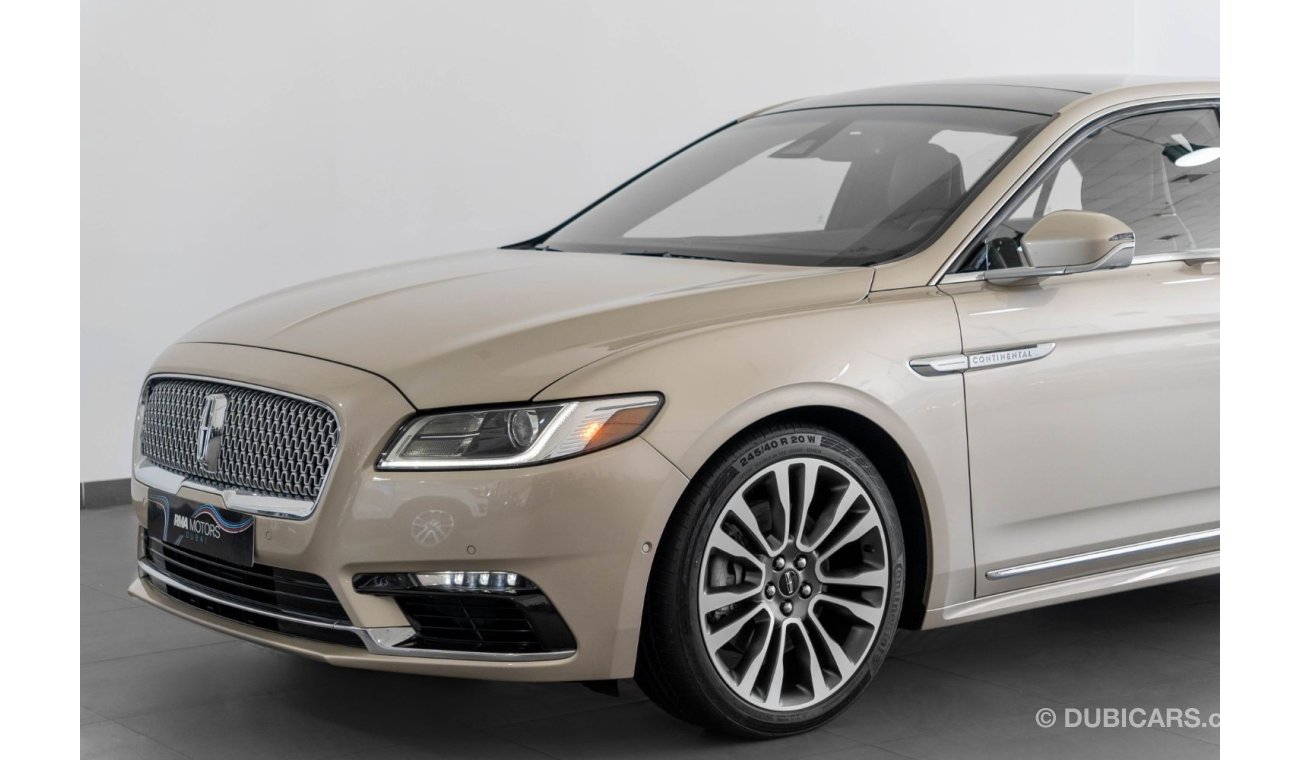 لنكن كونتيننتال 2017 Lincoln Continental Reserve / Full Lincoln Service History