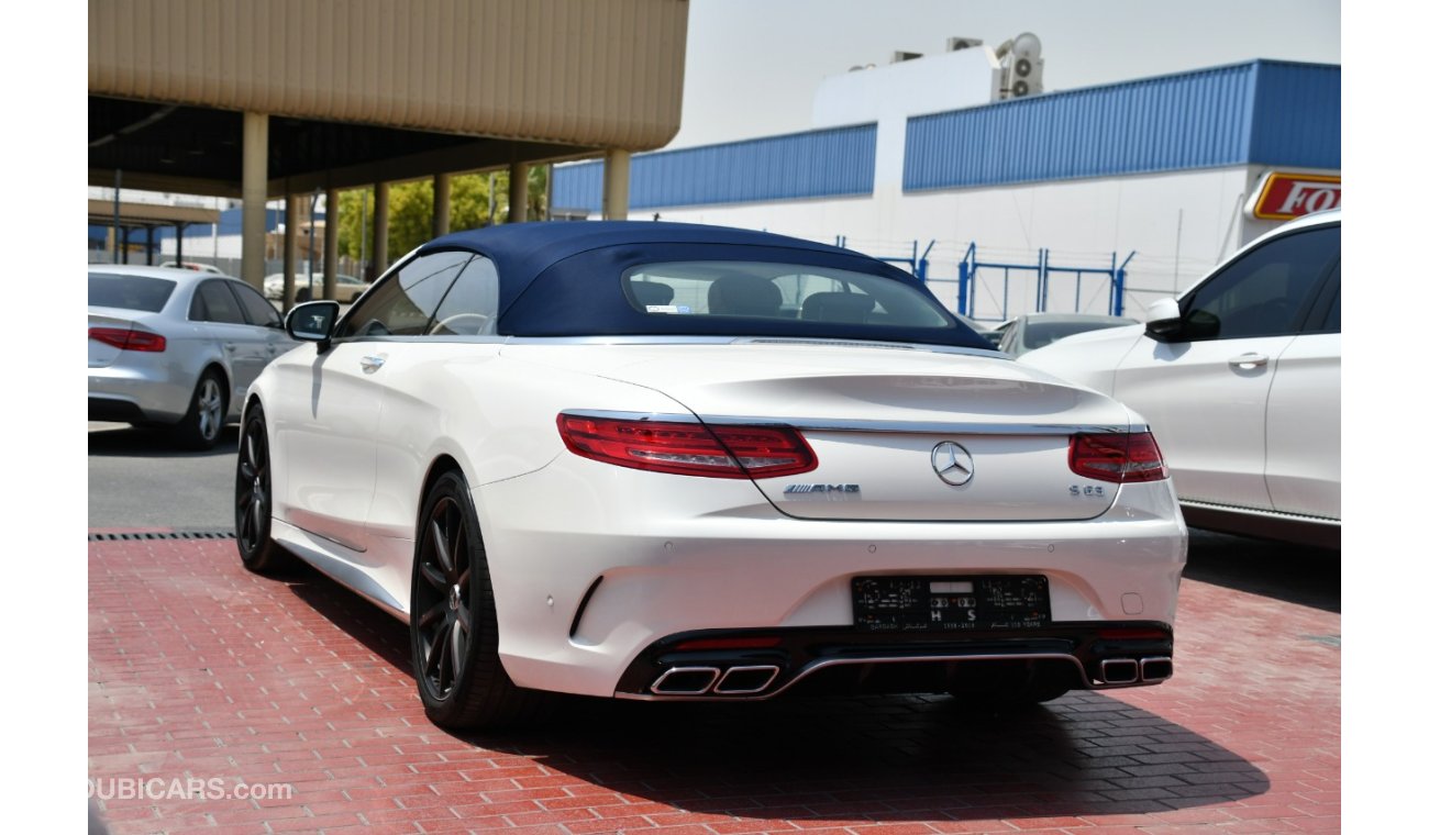 Mercedes-Benz S 63 AMG Coupe Coupe Convertable 2018