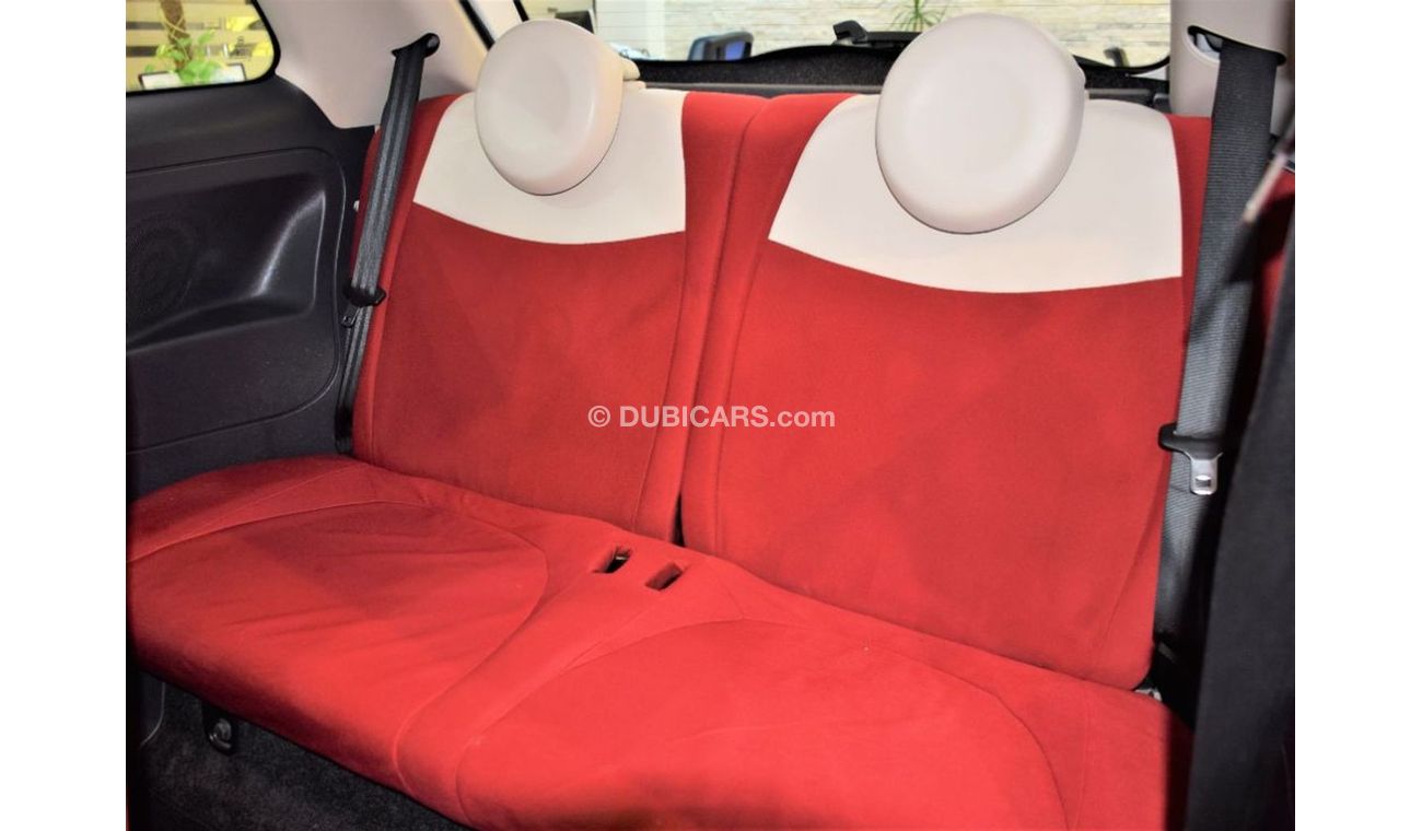 Fiat 500 AMAZING Fiat 500 2010 Model!! White Color! GCC Specs.