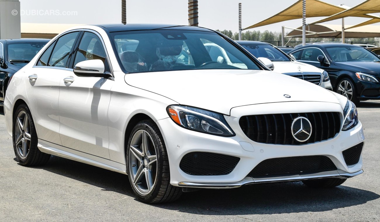 مرسيدس بنز C 300 AMG Kit، ضمان شامل مجاني لمدة سنة علي جميع السيارات