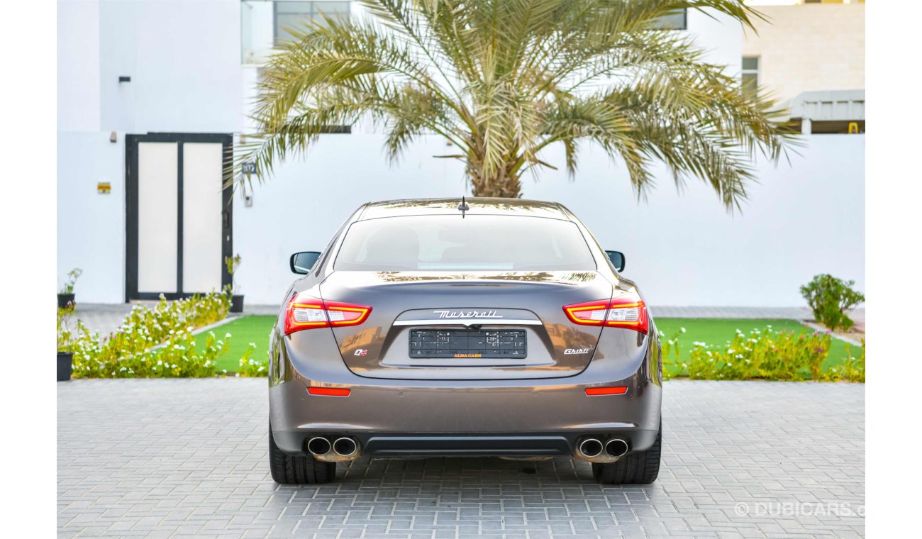 Maserati Ghibli SQ4 - 54,000 Kms Only! - AED 2,918 Per Month! - 0% DP