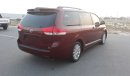 Toyota Sienna XLE 2012  Toyota seinna full options American specs low mileage