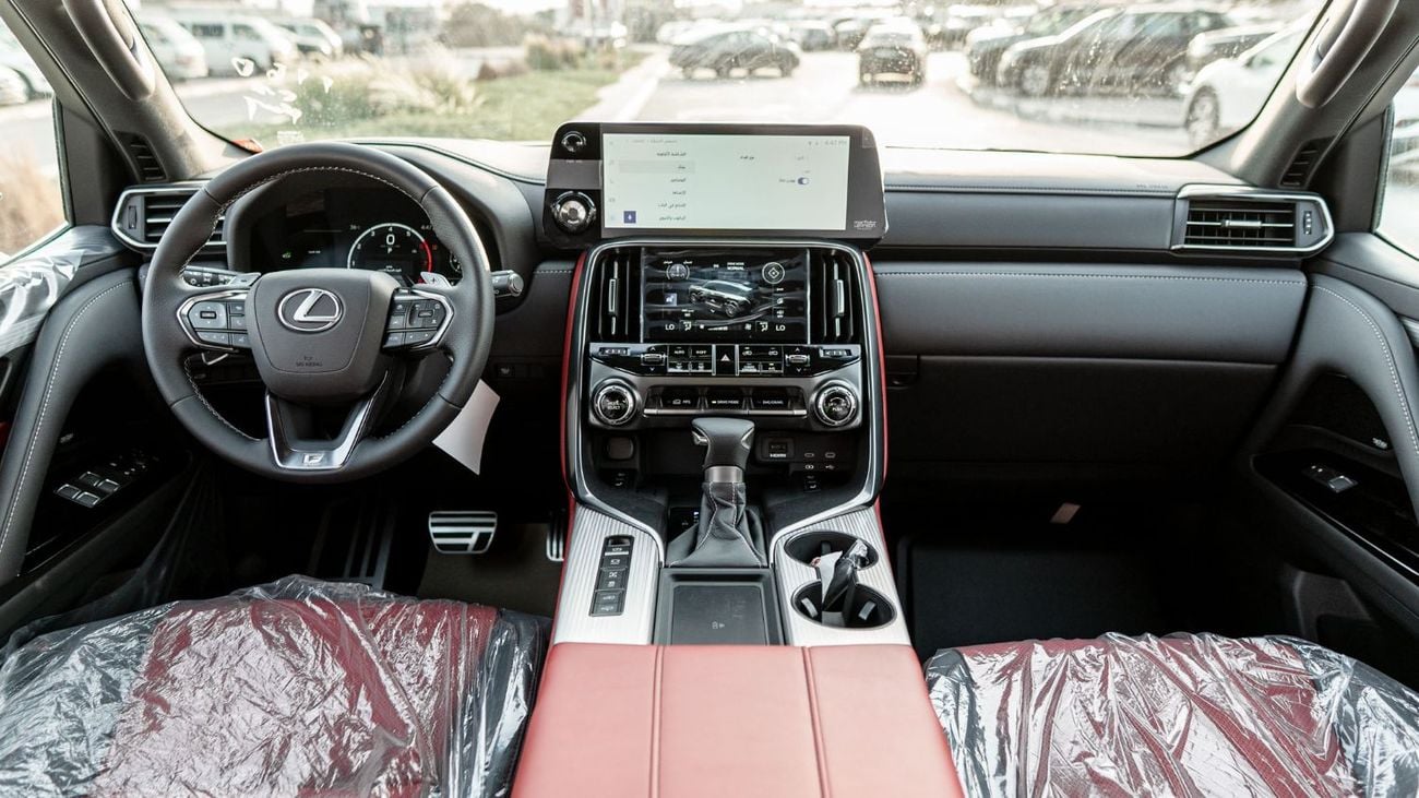 لكزس LX 600 2026 Lexus LX600 F-Sport 3.5L AT Petrol (Green-Red)
