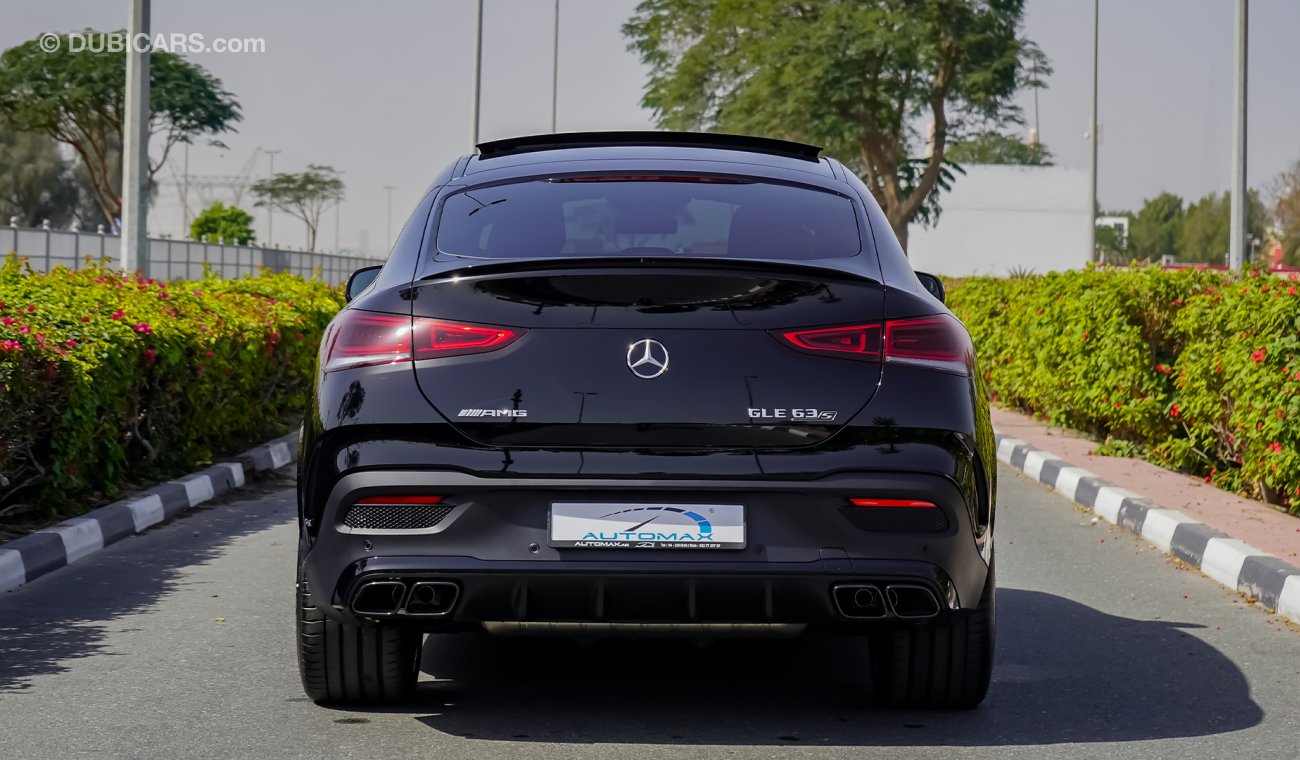 Mercedes-Benz GLE 63 AMG S , 4Matic Plus , V8 , Coupe , Luxury , 2022 GCC , 0Km , W/3 Yrs or 100K Km WNTY