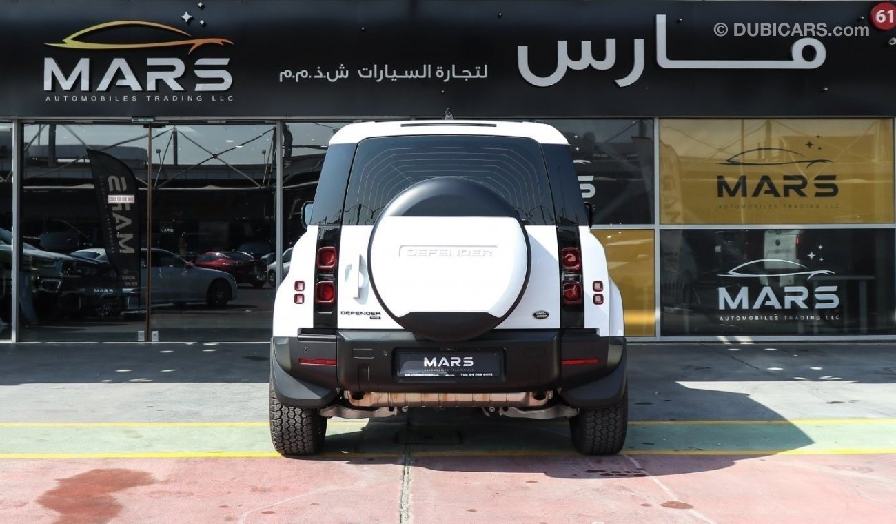 Land Rover Defender 90 HSE  3.0 V6 P400 | Al Tayer Service & Warranty Till 2026 | GCC