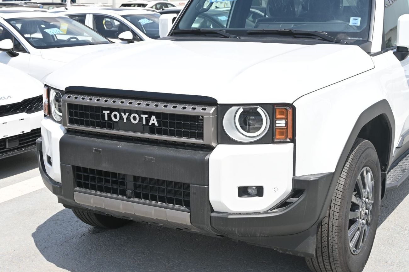 تويوتا برادو Toyota LC Prado, i-Force Max 2.4L Turbo L4 Hybrid, Color White Model 2025