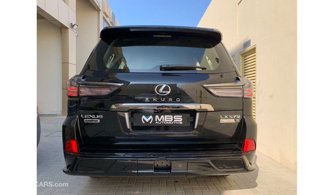 لكزس LX 570 MBS Autobiography Black Edition Kuro 4 Seater