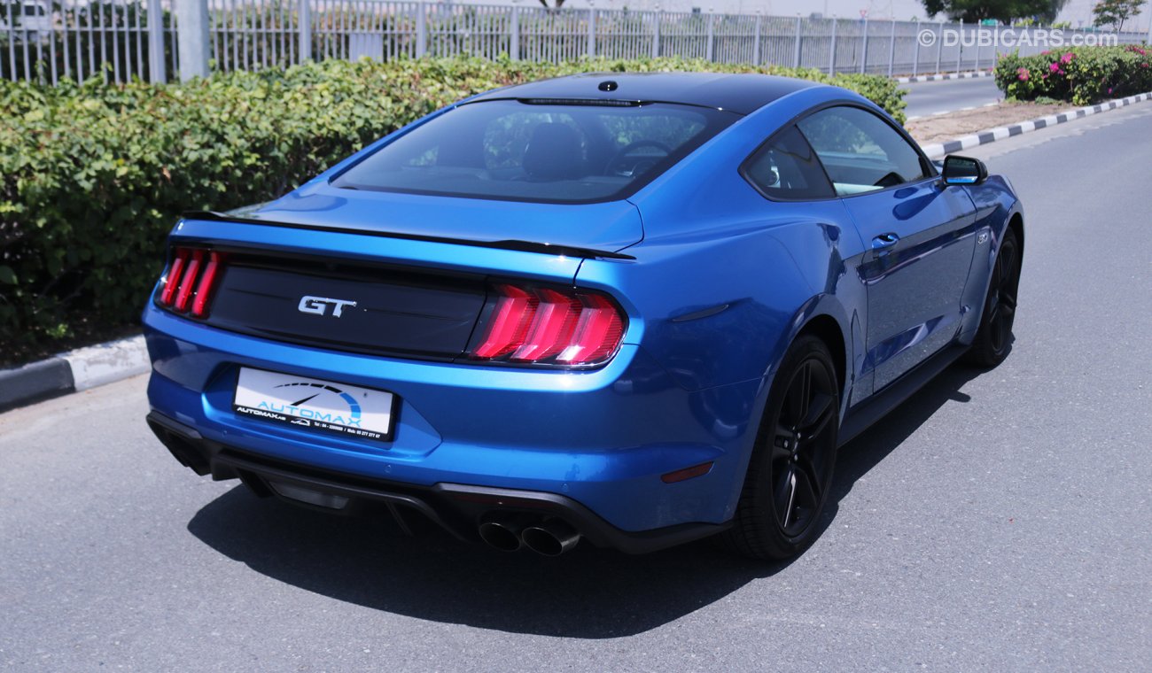 Ford Mustang 2020 GT Premium, 5.0 V8 GCC, 0km w/ 3Yrs or 100K km WTY + 60K km SERV @ Al Tayer