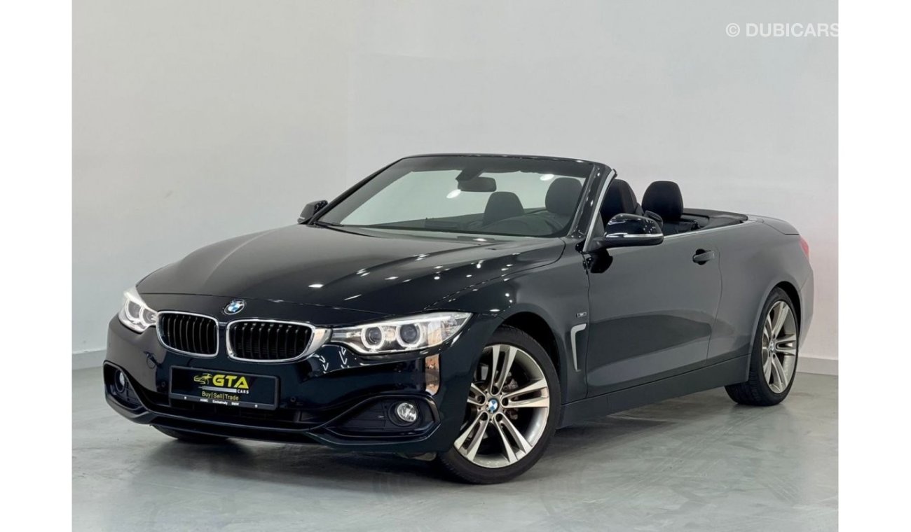 بي أم دبليو 420 2016 BMW 420i Convertible Sport, Full BMW Service History, Warranty, low Kms, GCC