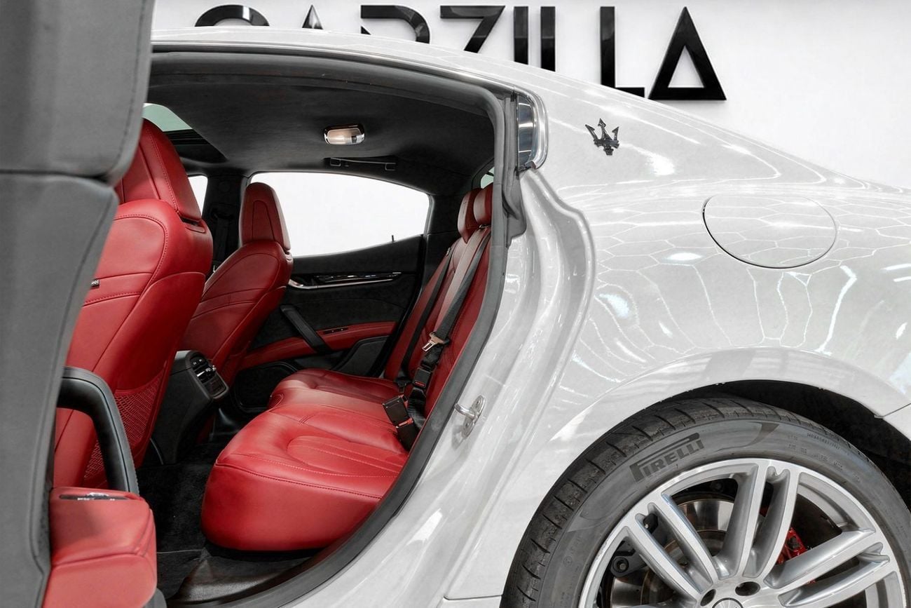 Maserati Ghibli Modena 3.0L AED 3,290 / Monthly l 0% Downpayment l Modena V6 l 1 Year Warranty